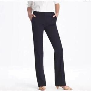 Vintage J. Crew Favorite Fit Navy Lined Wool Trousers Career Office